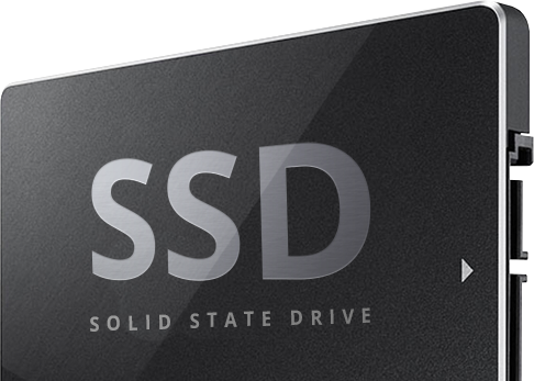Alojamiento web 100% SSD para todos nuestros clientes